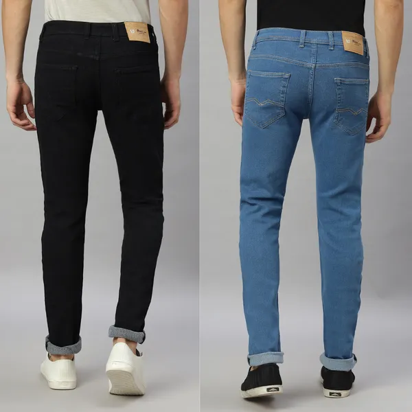 Pack_of_2_Black_and_Stone_Blue_Cotton_Denim_Jeans_For_Men