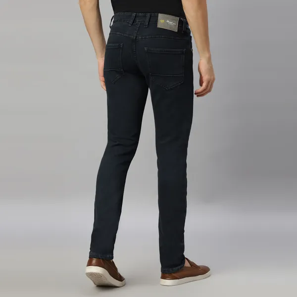 Dark_Green_Cotton_Plain_Jeans_for_Men
