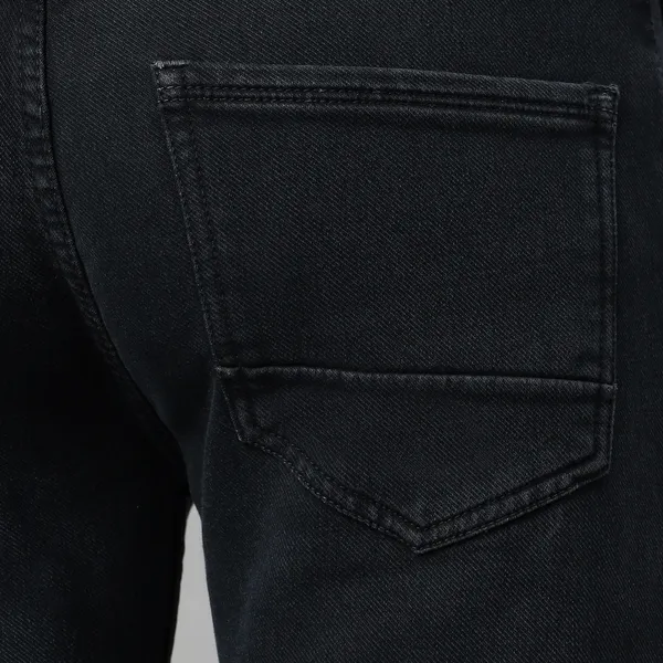 Dark_Green_Cotton_Plain_Jeans_for_Men