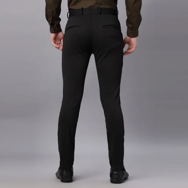 Black_Cotton_Checked_Formal_Pants_for_Men