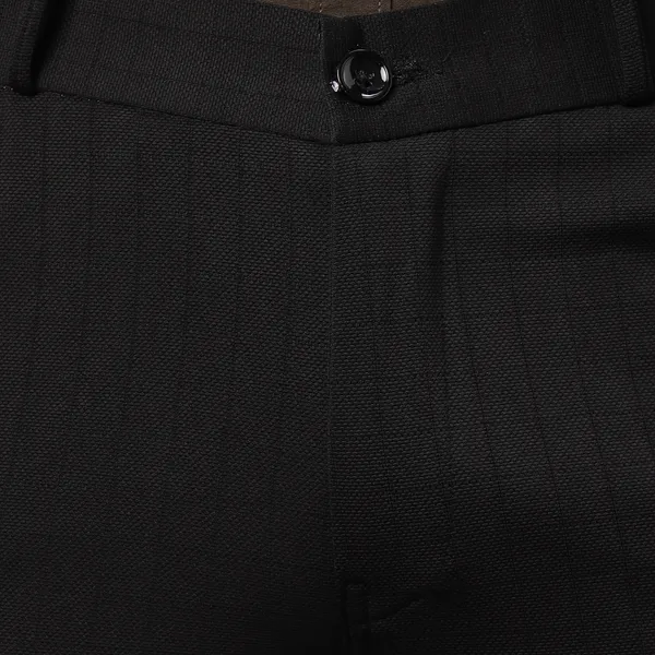 Black_Cotton_Checked_Formal_Pants_for_Men