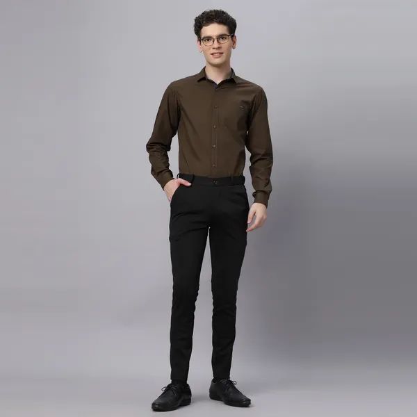 Black_Cotton_Checked_Formal_Pants_for_Men
