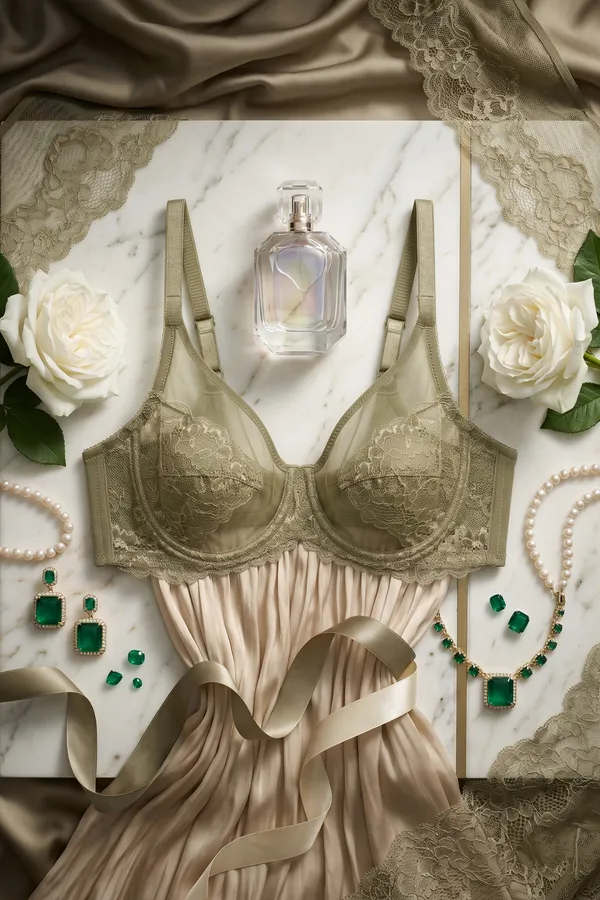 The_Duchess_Wired_Lace_Bra_-_Green