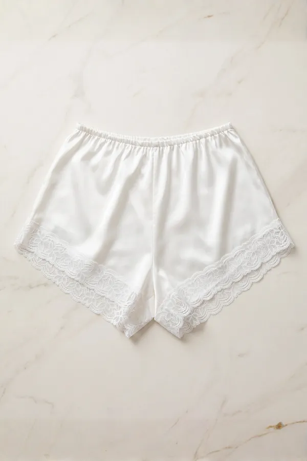 Mila_Lace_Lounge_Shorts_-_White