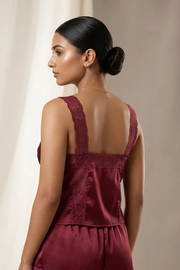 Aira_Soft_Cami_Top_-_Maroon