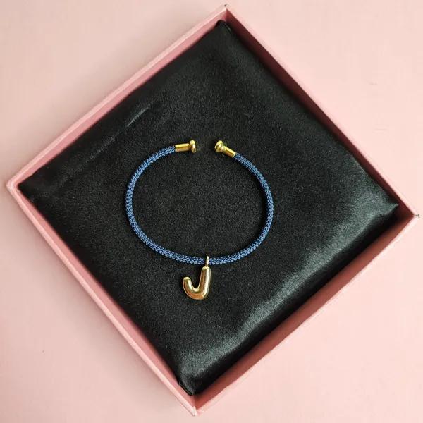 Blue_Gold_Plated_18K_Micro_Initial_Bracelet_(Intial_J)_For_Women