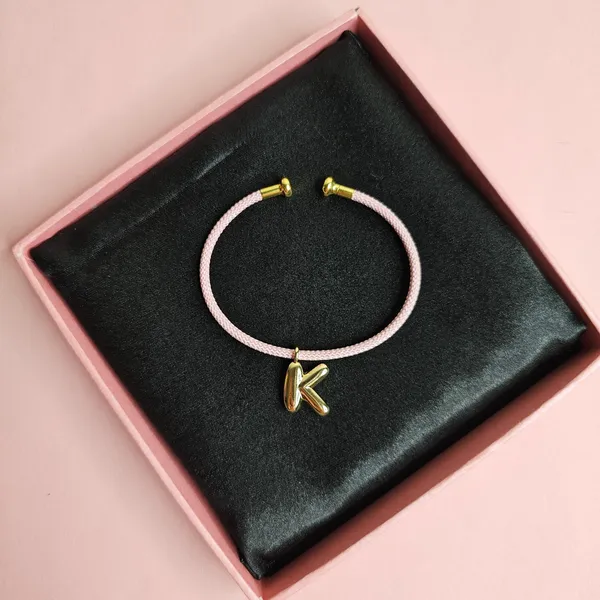 Pink_Gold_Plated_18K_Micro_Initial_Bracelet_(Intial_K)_For_Women