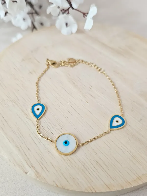 Gold_Plated_18K_Micro_Beaded_Evil_Eye_Bracelet_For_Women