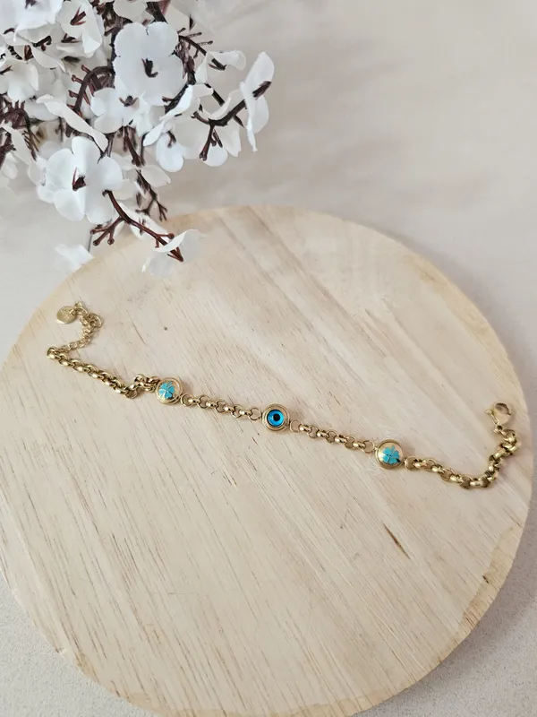 Gold_Plated_18K_Micro_Celestial_Clover_Bracelet_For_Women