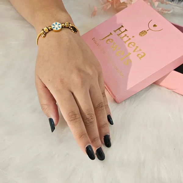Gold_Plated_18K_Micro_Clover_Eye_Of_Providence_Bracelet_For_Women