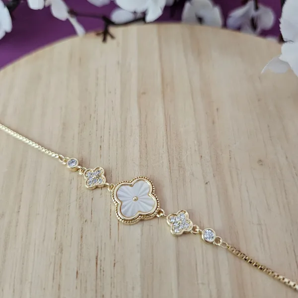 Gold_Plated_18K_Micro_White_Haven_Bracelet_For_Women