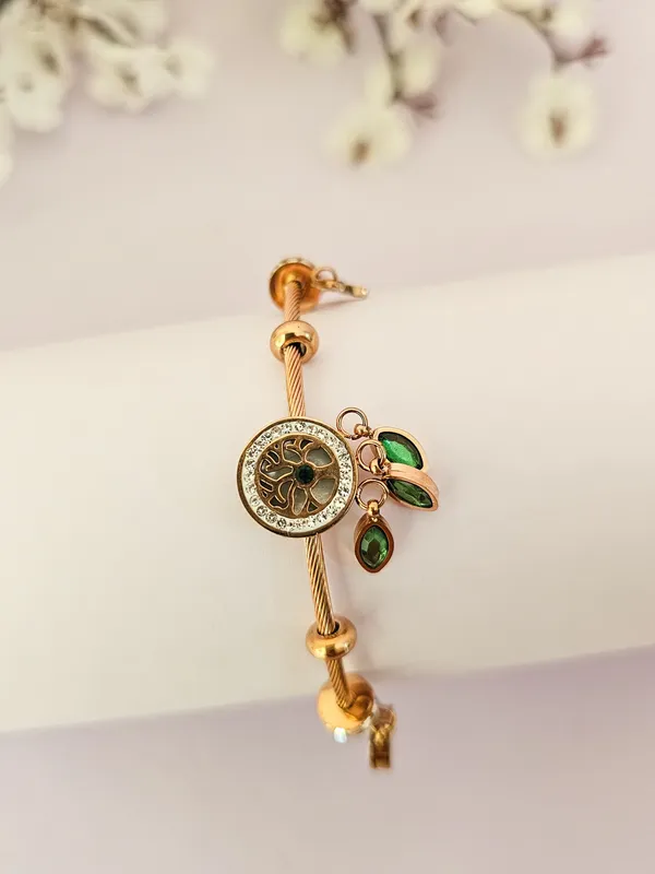 Gold_Plated_14K_Micro_Verdant_Emerald_Bracelet_For_Women