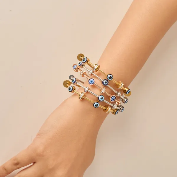 Silver_14K_Micro-Rose_Gold_Guiding_Eye_Bracelet_For_Women