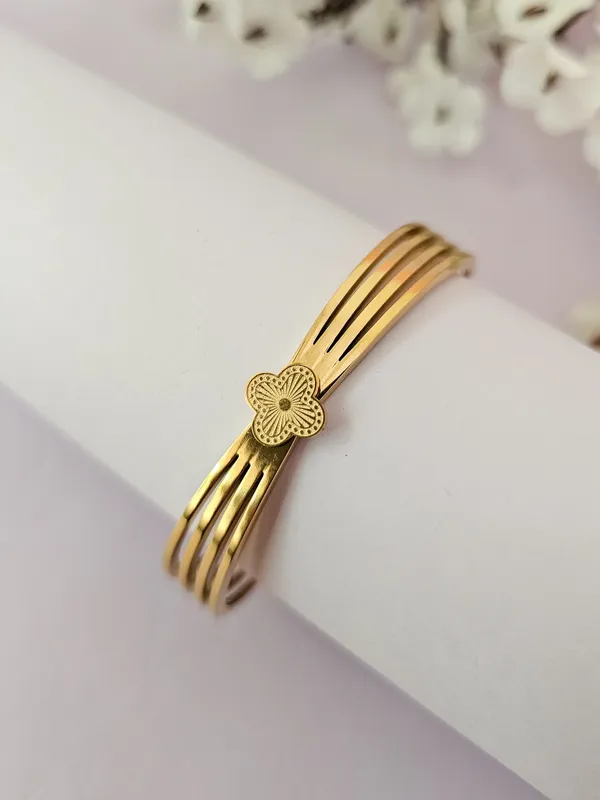 Gold_Plated_18K_Micro_Renaissance_Gold_Bracelet_For_Women