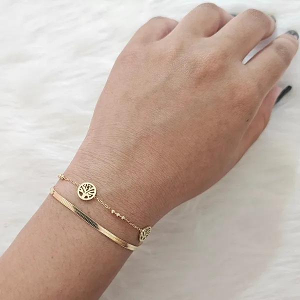 Gold_Plated_18K_Micro_Wish_Bracelet_For_Women