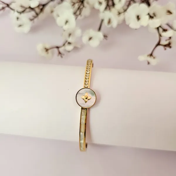 Gold_Plated_18K_Micro_Simple_Sparkle_Bracelet_For_Women