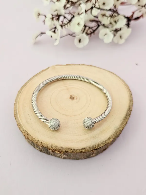 Silver_Silver_Sterling_Serenity_Bracelet_For_Women