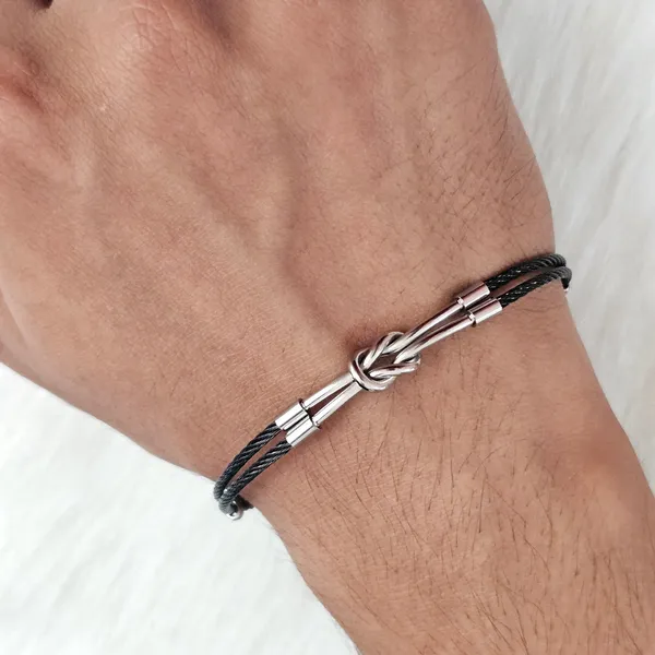 Silver_Silver_Double_Duty_Bracelet_For_Men