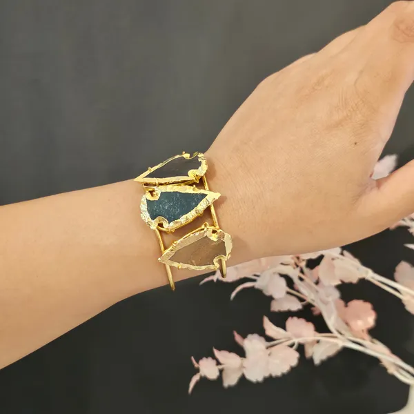 Golden_Handmade_Brass_Natural_Stone_Bracelet_For_Women