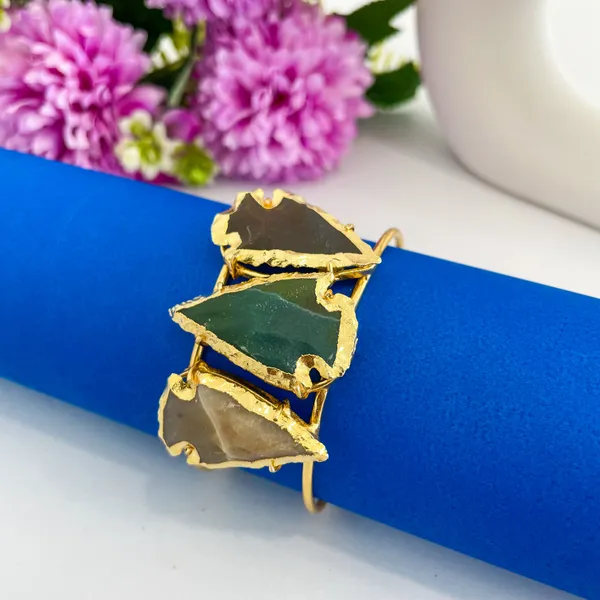 Golden_Handmade_Brass_Natural_Stone_Bracelet_For_Women