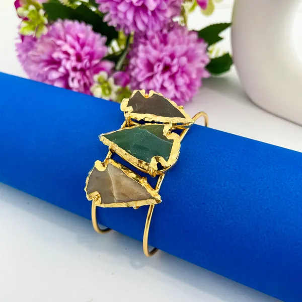 Golden_Handmade_Brass_Natural_Stone_Bracelet_For_Women