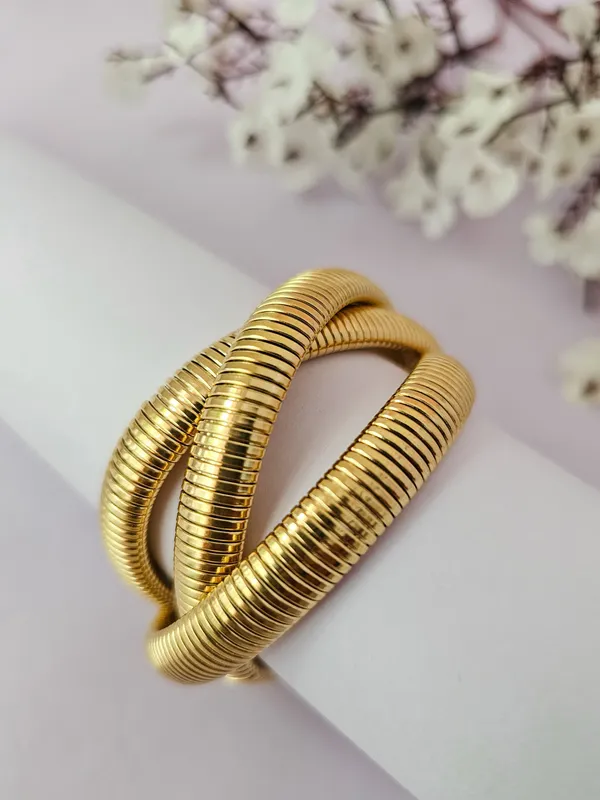Gold_Plated_18K_Micro_Eternal_Loop_Bracelets_For_Women