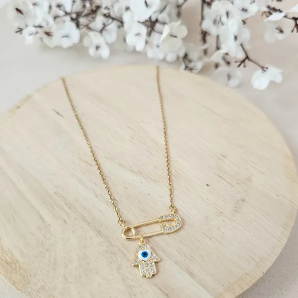 Gold_Plated_18K_Micro_Hamsa_Guard_Necklace_For_Women