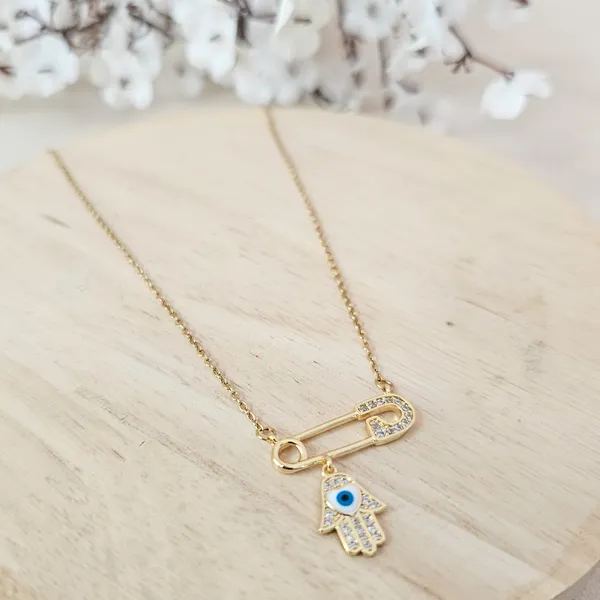 Gold_Plated_18K_Micro_Hamsa_Guard_Necklace_For_Women
