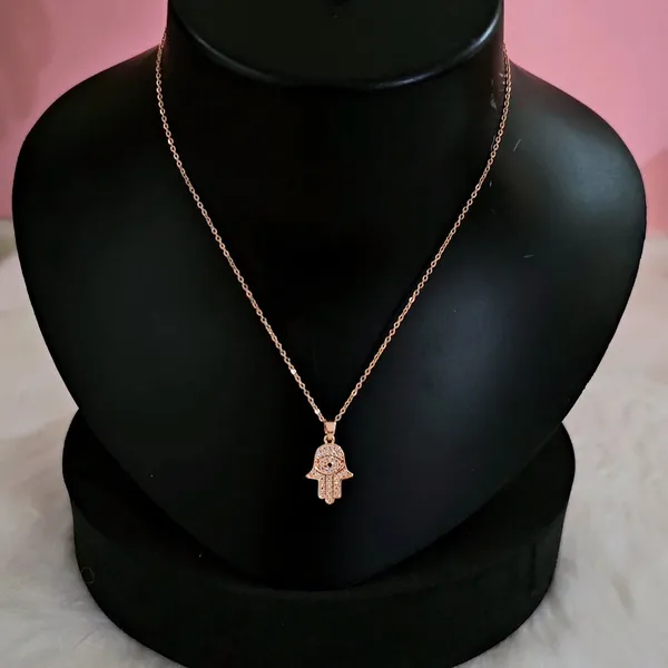 Rose_Gold_Plated_14K_Micro__Delicate_Hamsa_Pendant_For_Women