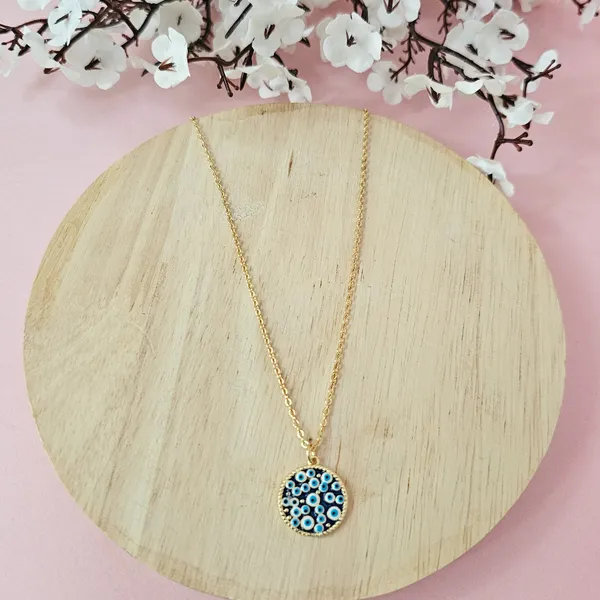 Gold_Plated_18K_Micro_Oceans_Evil-Eye_Necklace_For_Women