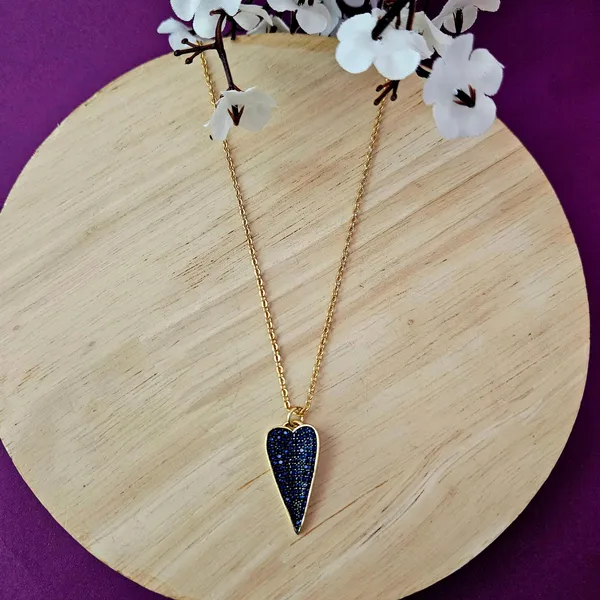 Blue_Gold_Plated_18K_Micro_Secret_Promise_Necklace_For_Women