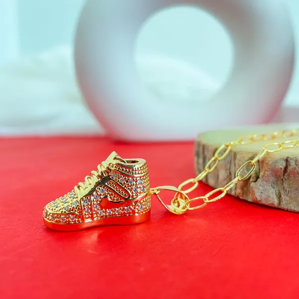 Gold_Plated_18K_Micro_Shoe_Gold_Chain_For_Women