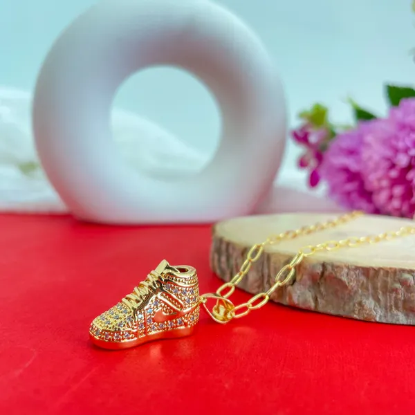 Gold_Plated_18K_Micro_Shoe_Gold_Chain_For_Women