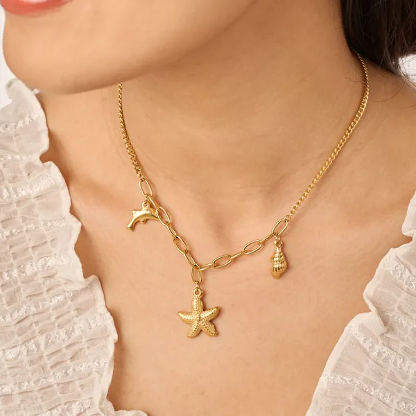 Gold_Plated_18K_Micro_Seaside_Treasures_Chain_For_Women