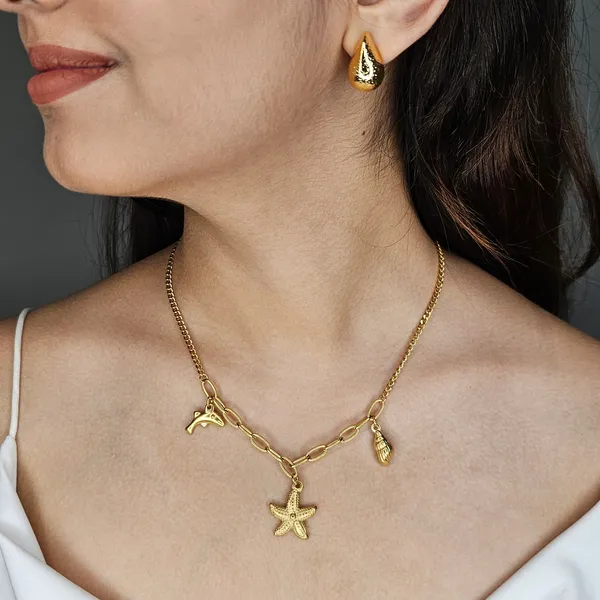 Gold_Plated_18K_Micro_Seaside_Treasures_Chain_For_Women