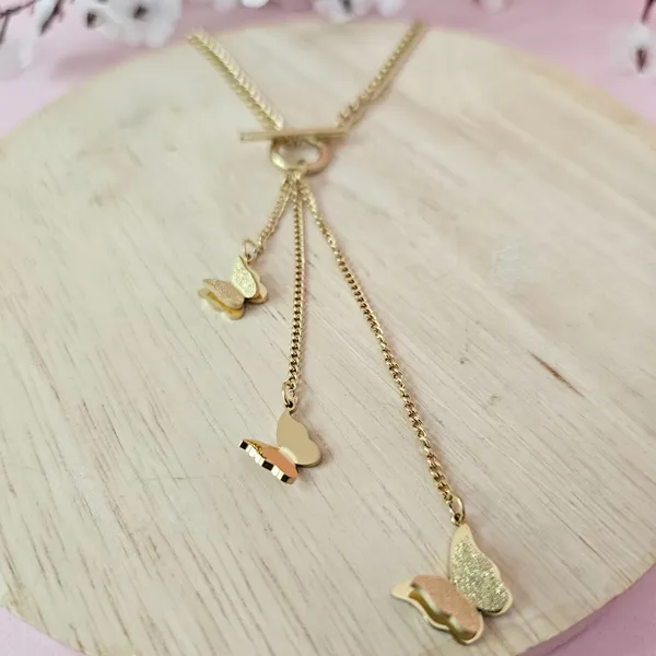 Gold_Plated_18K_Micro_Fluttering_Butterfly_Necklace_For_Women