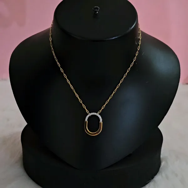 Gold_Plated_18K_Micro_Upright_Necklace_For_Women