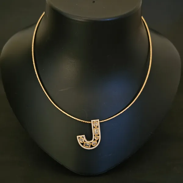 Rosegold_Plated_14K_Micro_Initials_Pendant_Chain_(Intial_J)_For_Women