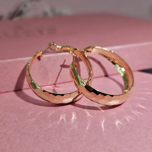 Gold_Plated_18K_Micro_Gleaming_Gold_Hoops_Earrings_For_Women