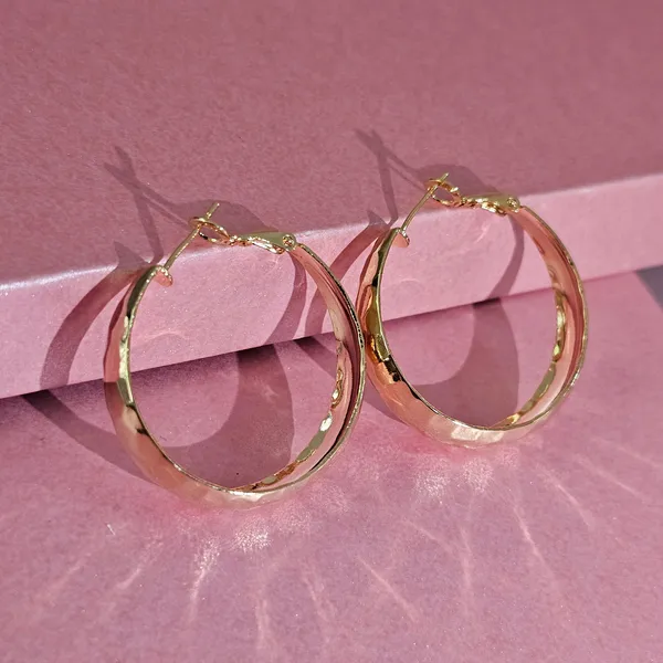 Gold_Plated_18K_Micro_Gleaming_Gold_Hoops_Earrings_For_Women