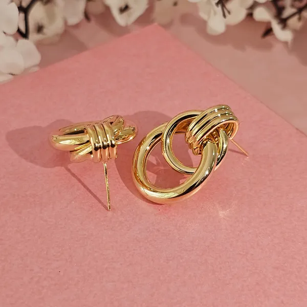 Gold_Plated_18K_Micro_Intertwined_Elegance_Earrings_For_Women