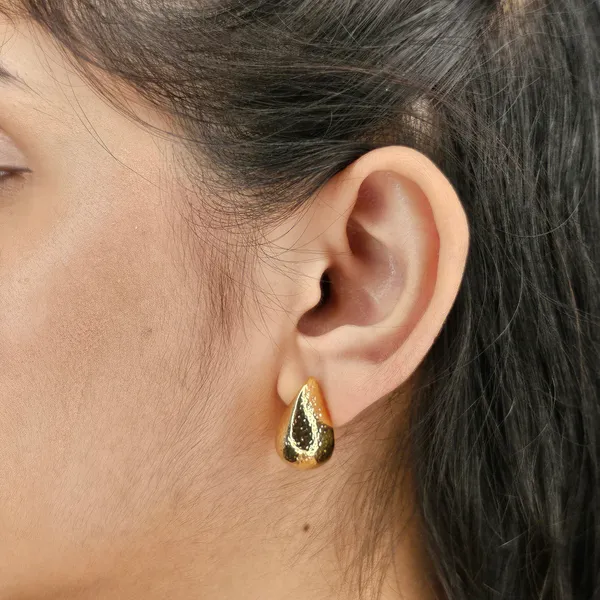 Silver_18K_Gold_And_Silver_Plated_Teardrop_Earring_For_Women