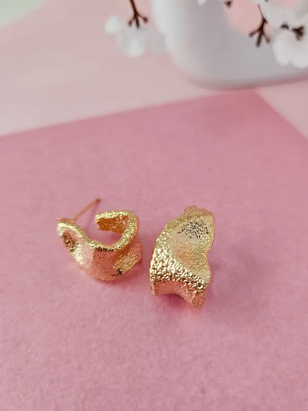 Gold_Plated_18K_Micro_Cascade_Earrings_For_Women