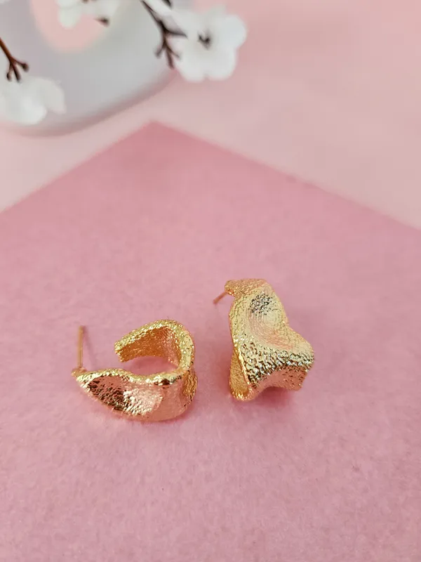 Gold_Plated_18K_Micro_Cascade_Earrings_For_Women