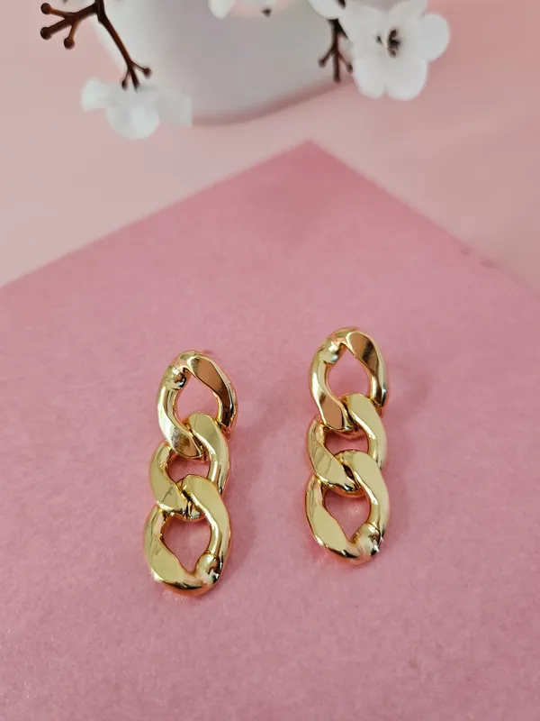 Gold_Plated_18K_Micro_Triple_Happiness_Earrings_For_Women