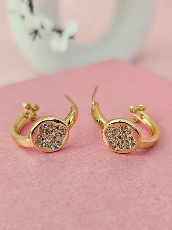 Gold_Plated_18K_Micro_Emberlight_Clover_Earrings_For_Women