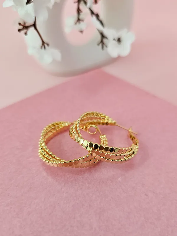 Gold_Plated_18K_Micro_Gold_Hoop_Earrings_For_Women
