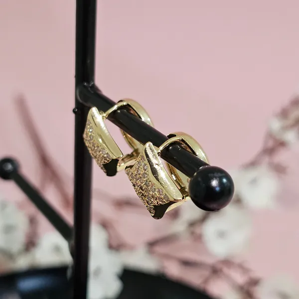 Gold_Plated_18K_Micro_Whispering_Stone_Earrings_For_Women