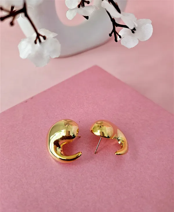 Gold_Plated_18K_Micro_Raindrop_Earrings_For_Women