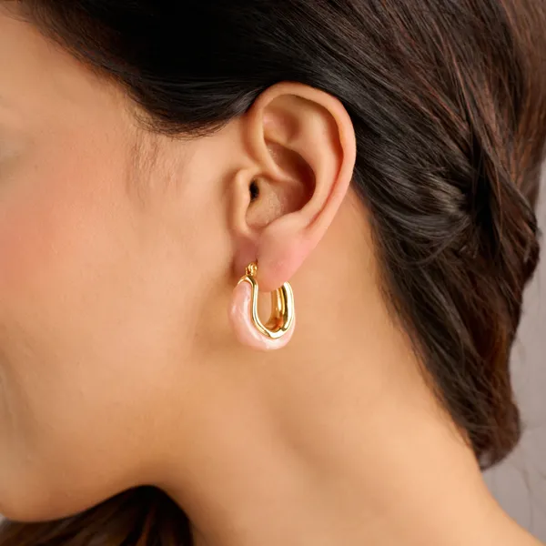 Pink_Gold_Plated_18K_Micro_Gossamer_Wings_Earrings_For_Women